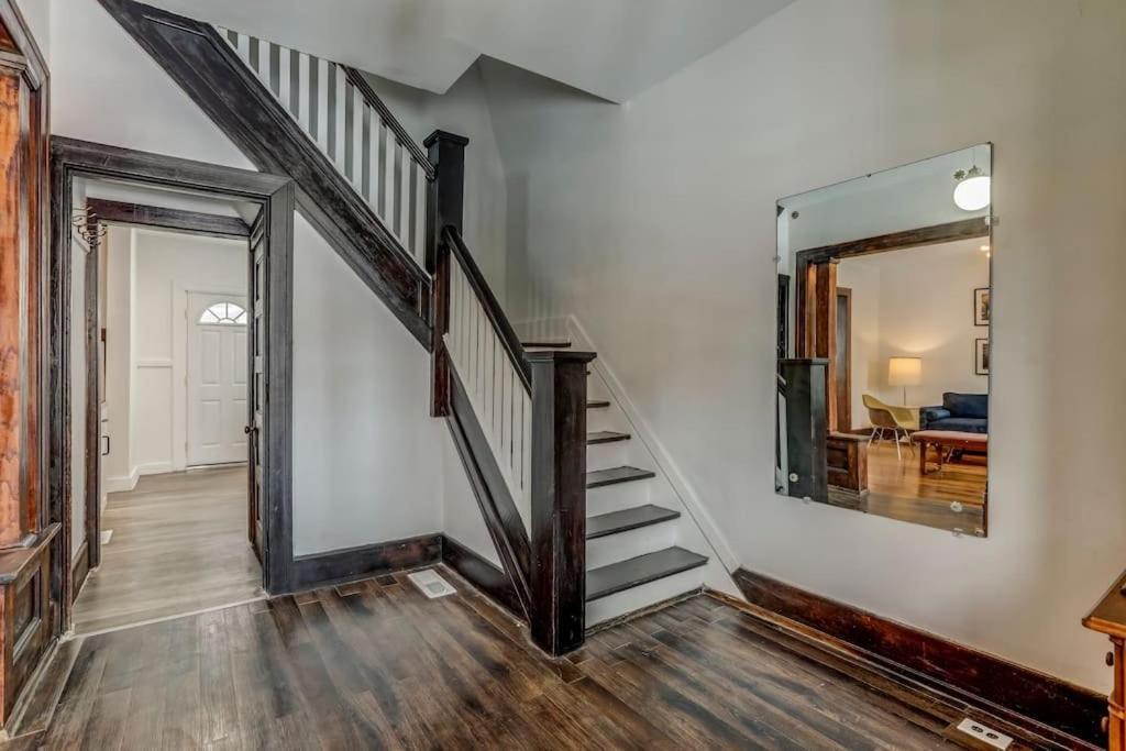 底特律Luxe Mid-Century Styled Historic Townhouse #1别墅 外观 照片
