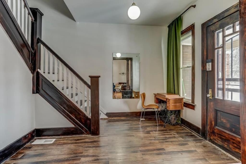 底特律Luxe Mid-Century Styled Historic Townhouse #1别墅 外观 照片