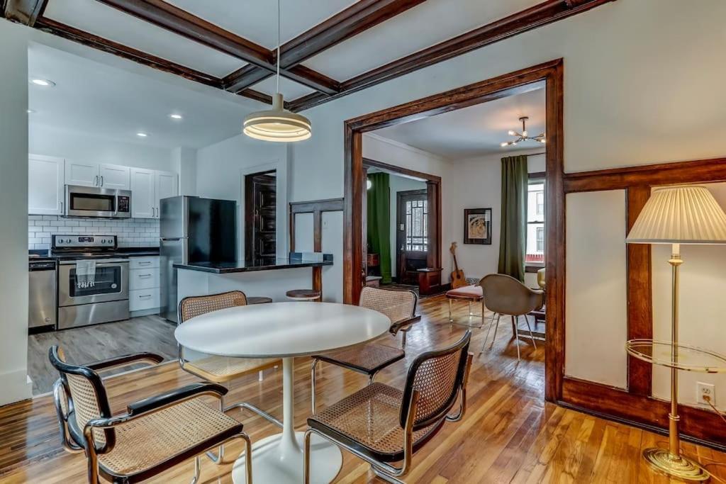 底特律Luxe Mid-Century Styled Historic Townhouse #1别墅 外观 照片