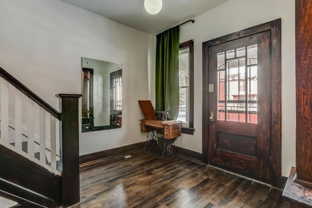 底特律Luxe Mid-Century Styled Historic Townhouse #1别墅 外观 照片