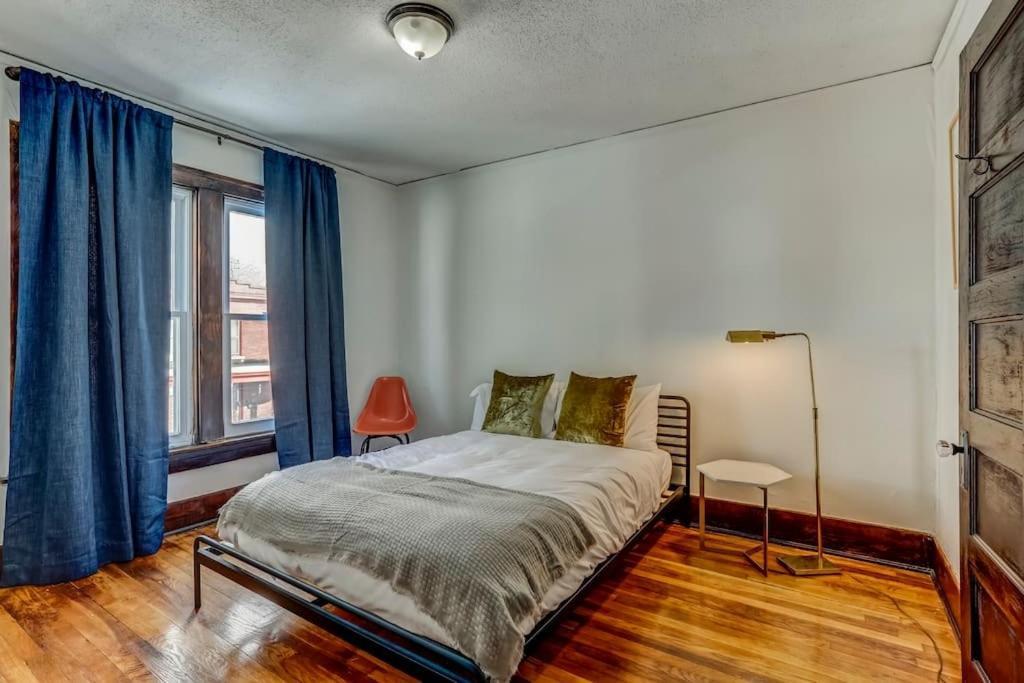底特律Luxe Mid-Century Styled Historic Townhouse #1别墅 外观 照片